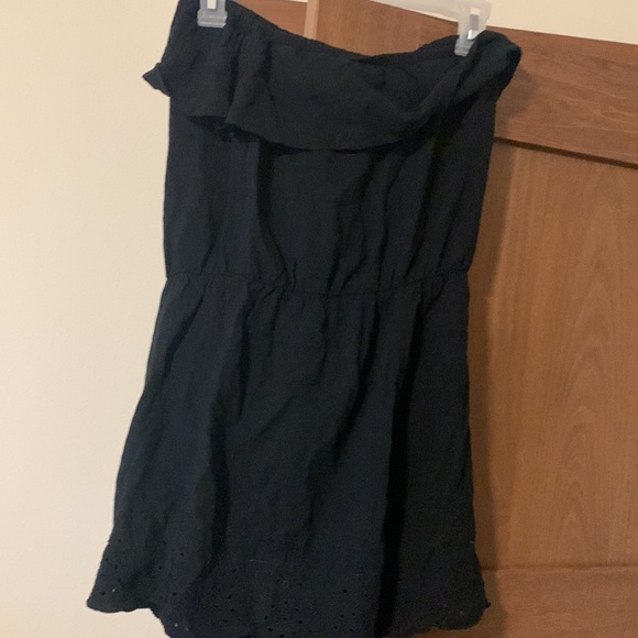 Black sleeveless romper.Size Small. Mossimo - Picture 2 of 6